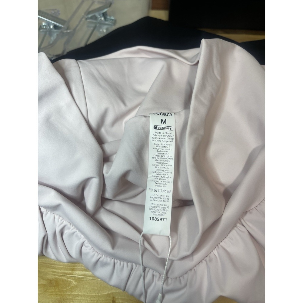Halara Softly Zero Airy Shorts women's  Medium  Lot Of 2 NWT Pink And Black - Picture 4 of 5